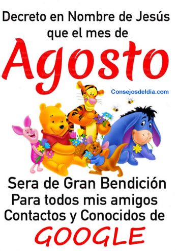 agosto frases