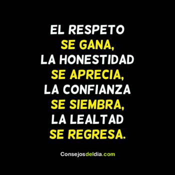 honestidad frases