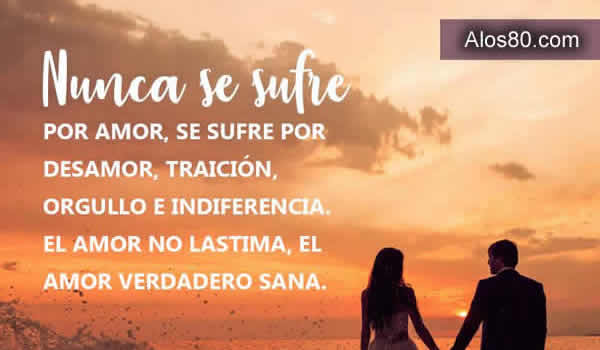 por amor