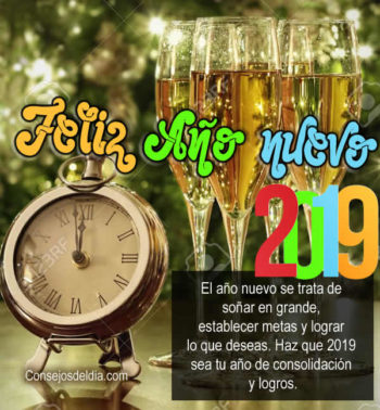 año nuevo 2019