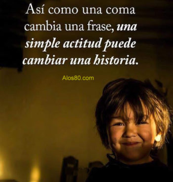 frases de actitud