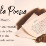 Feliz Dia Mundial de la Poesia 21 de Marzo