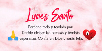 frases lunes santo